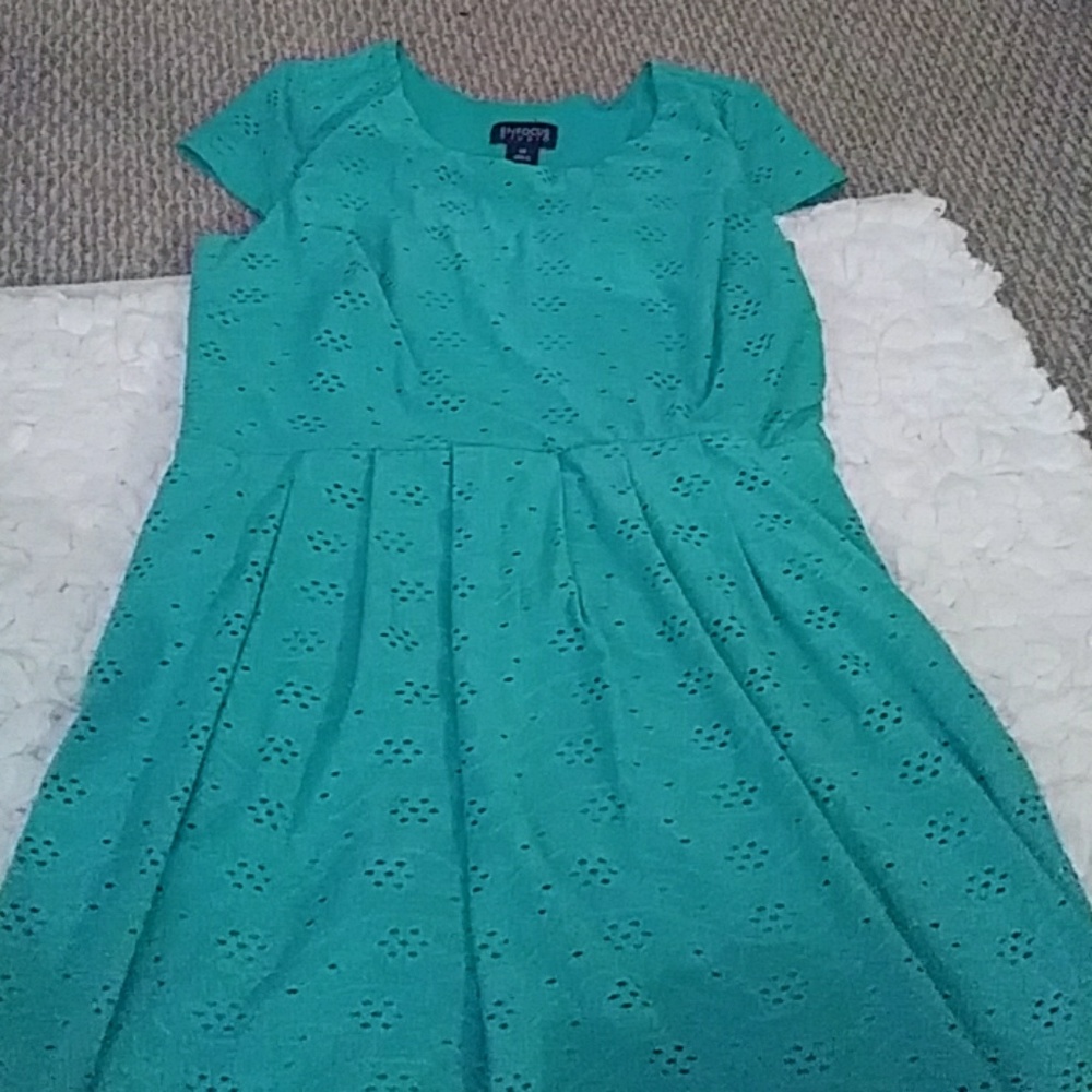 Aqua dress